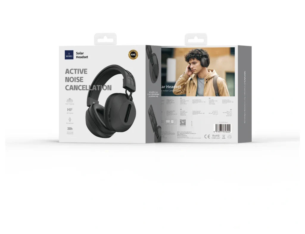 WiWU Solar Wireless Headphone TD-06