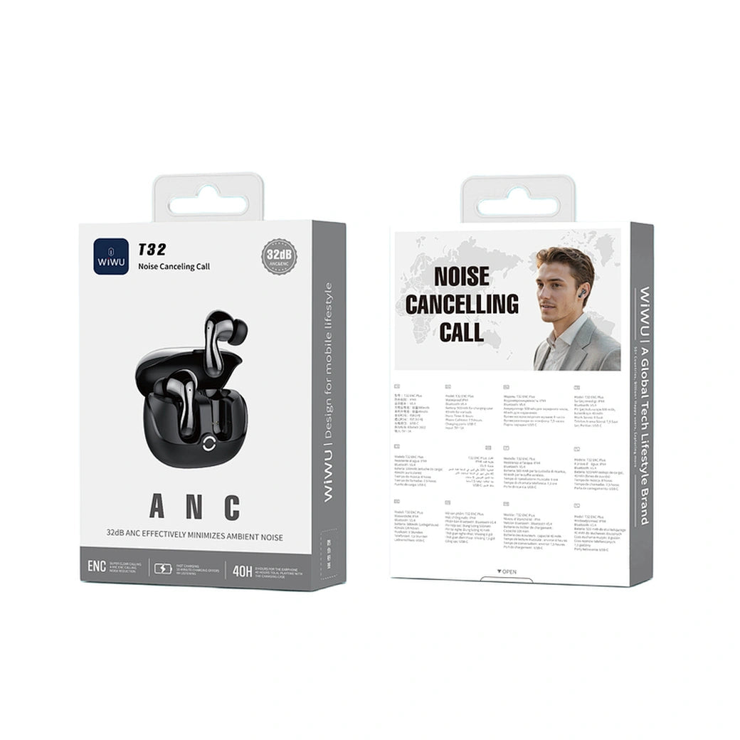 WiWU T32 ENC Plus Wireless Earbuds