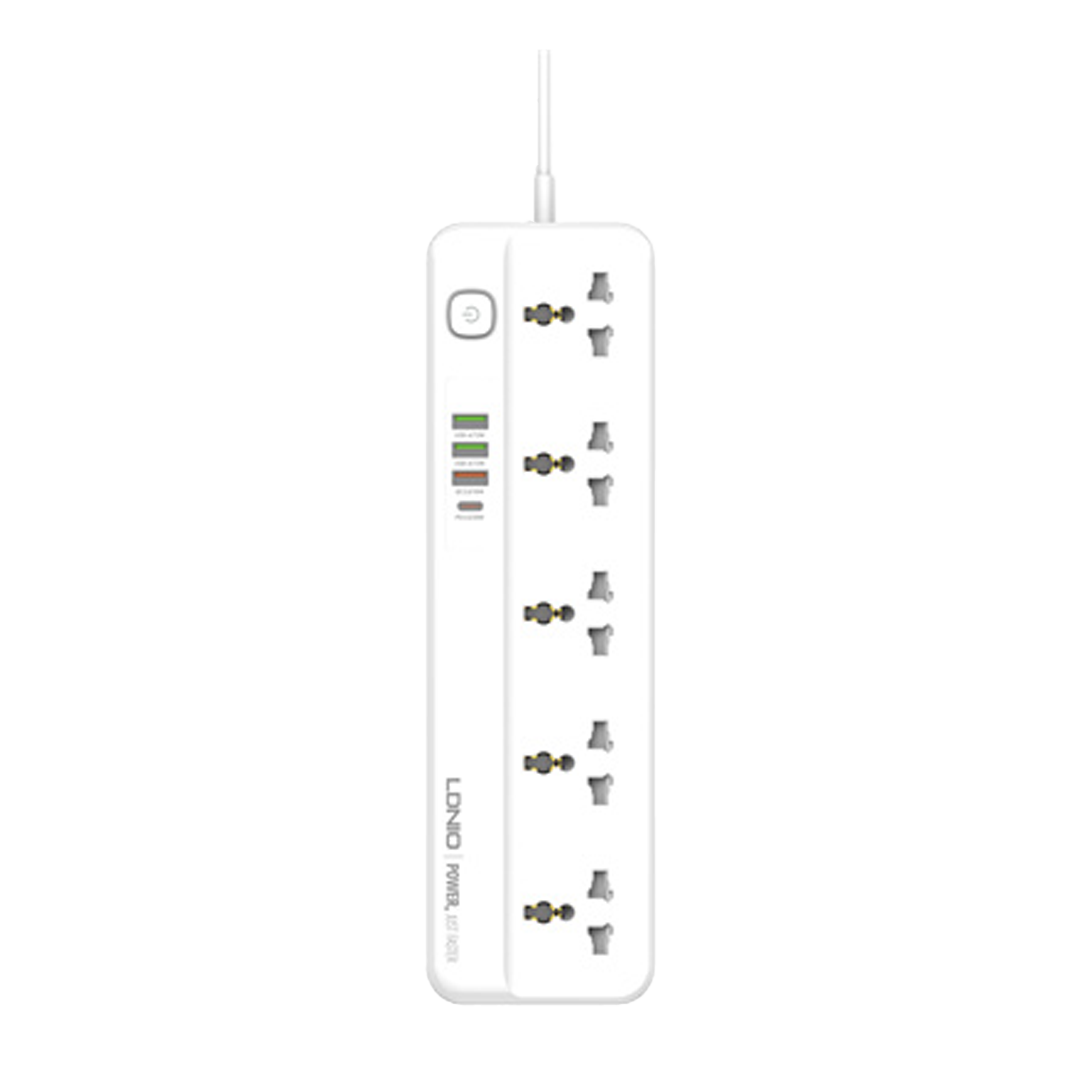 5 AC Outlets Universal Power Strip SC5415