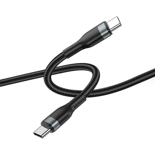 CONCISE USB-C TO USB-C +USB-C CABLE BLACK 1.2M 100W