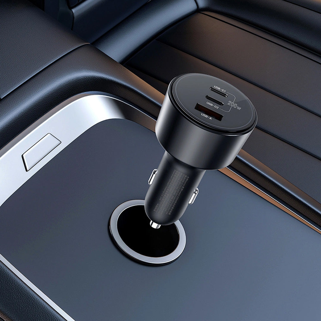 WiWU Starship 200W QC+PD Fast Car Charger Wi-QC026