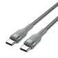 WIWU  CONCISE USB-C TO USB-C CAABLE 100W 2M GRAY