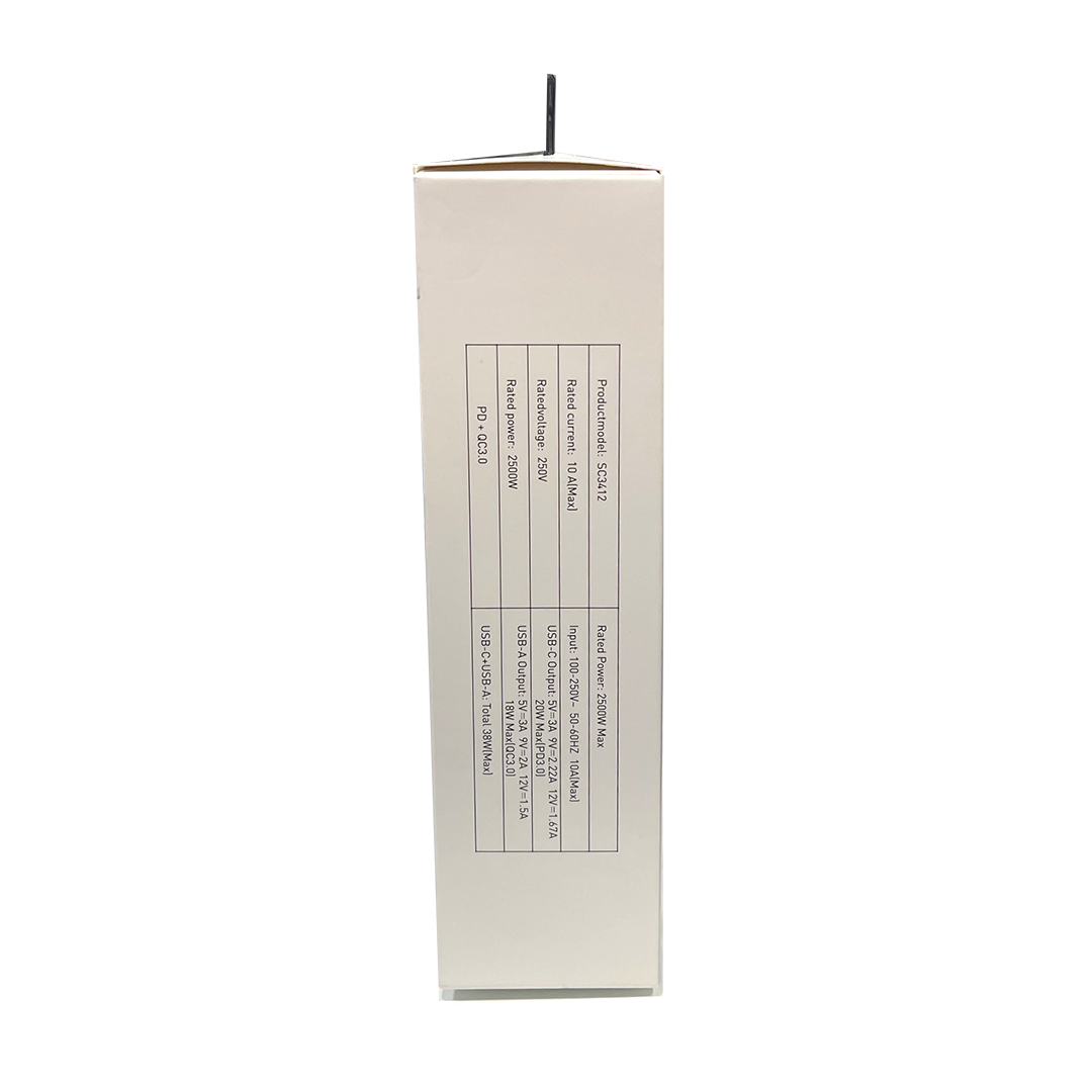 MOBI HOME POWER EXTENSION 2500W 3USB