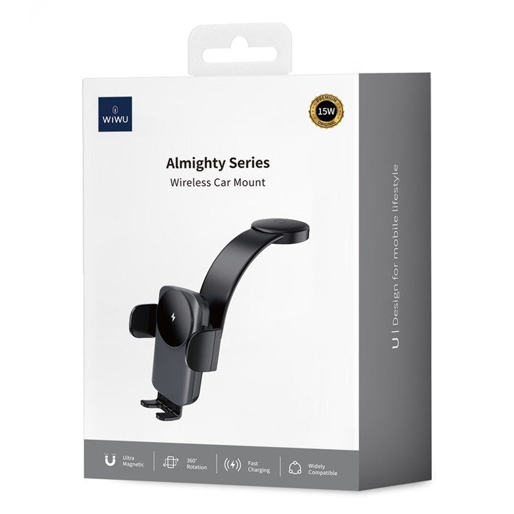 WIWU ALMIGHTY SERIES WIRELESS CAR MOUNT - image 2