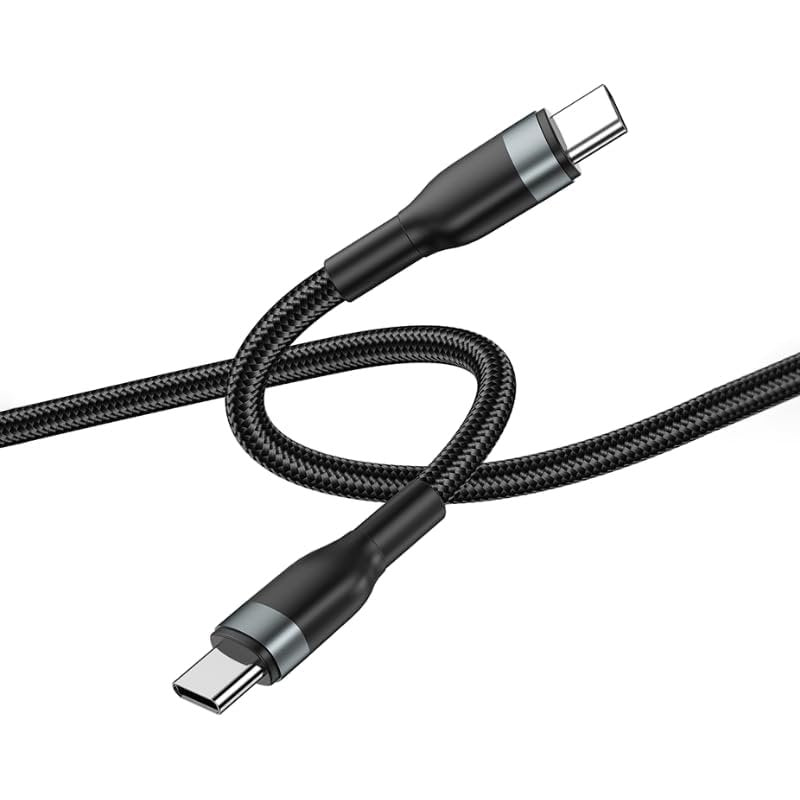 CONCISE USB-C TO USB-C +USB-C CABLE GRAY 1.2M 100W - image 2