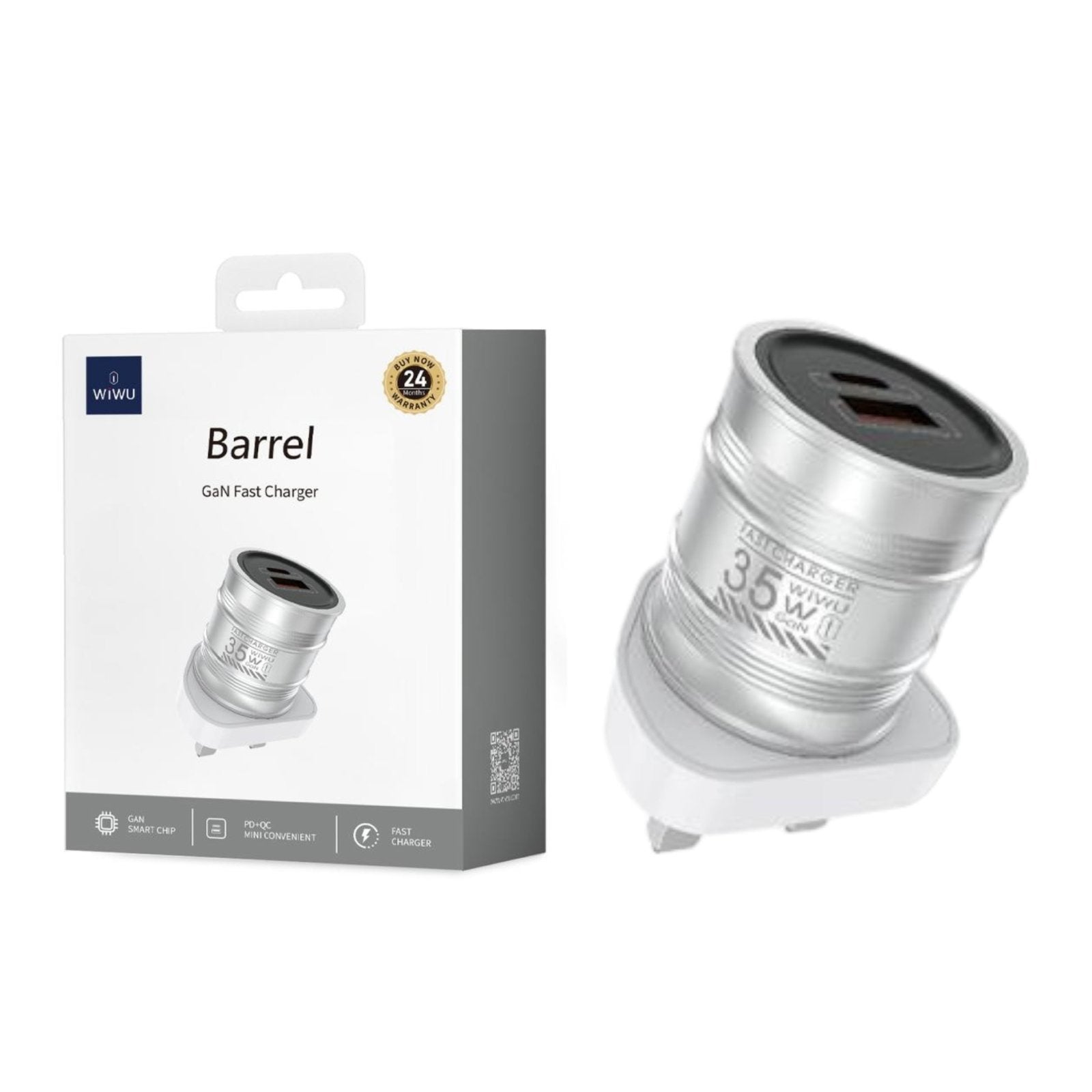 WIWU BARREL GAN FAST CHARGER - image 2