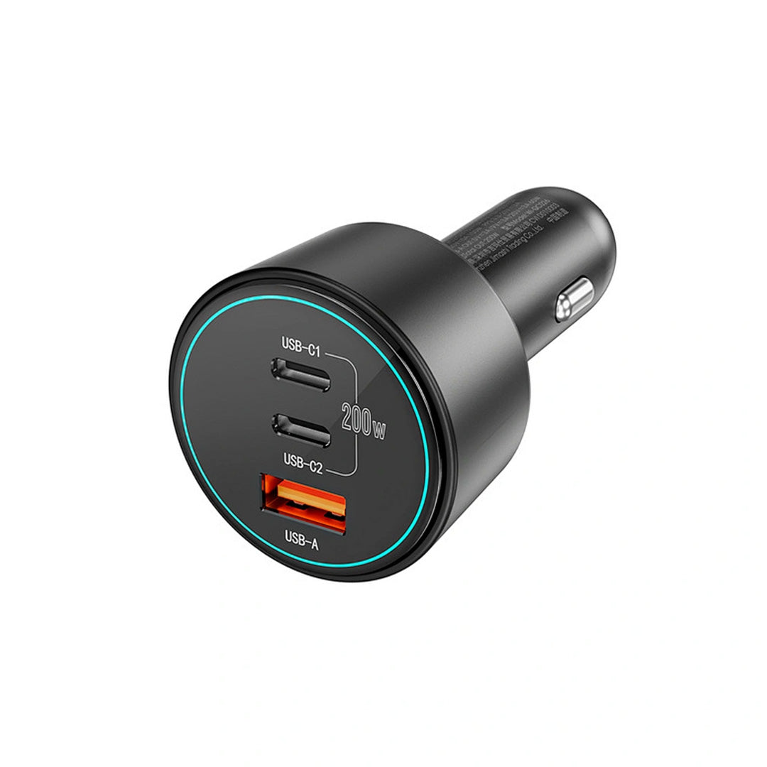 WiWU Starship 200W QC+PD Fast Car Charger Wi-QC026