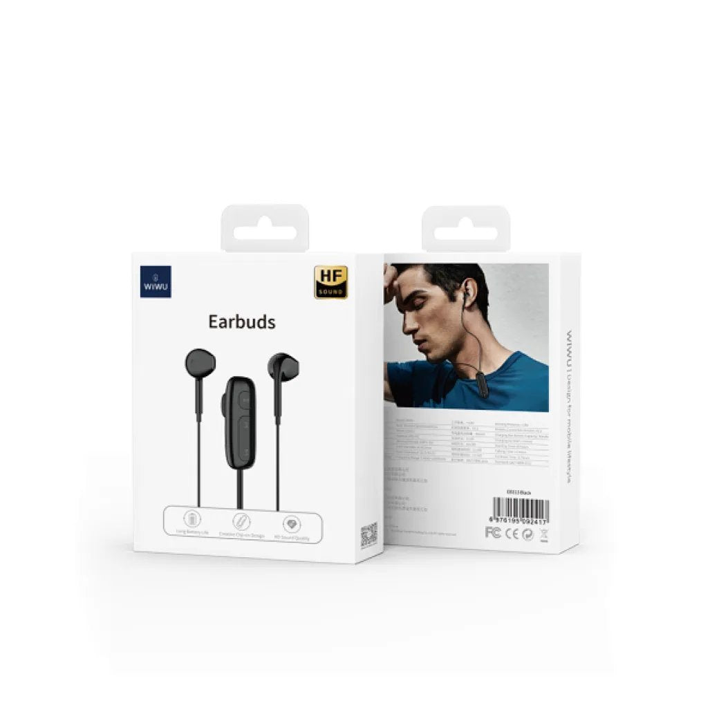WIWU EARBUDS EB313 BLACK - image 3