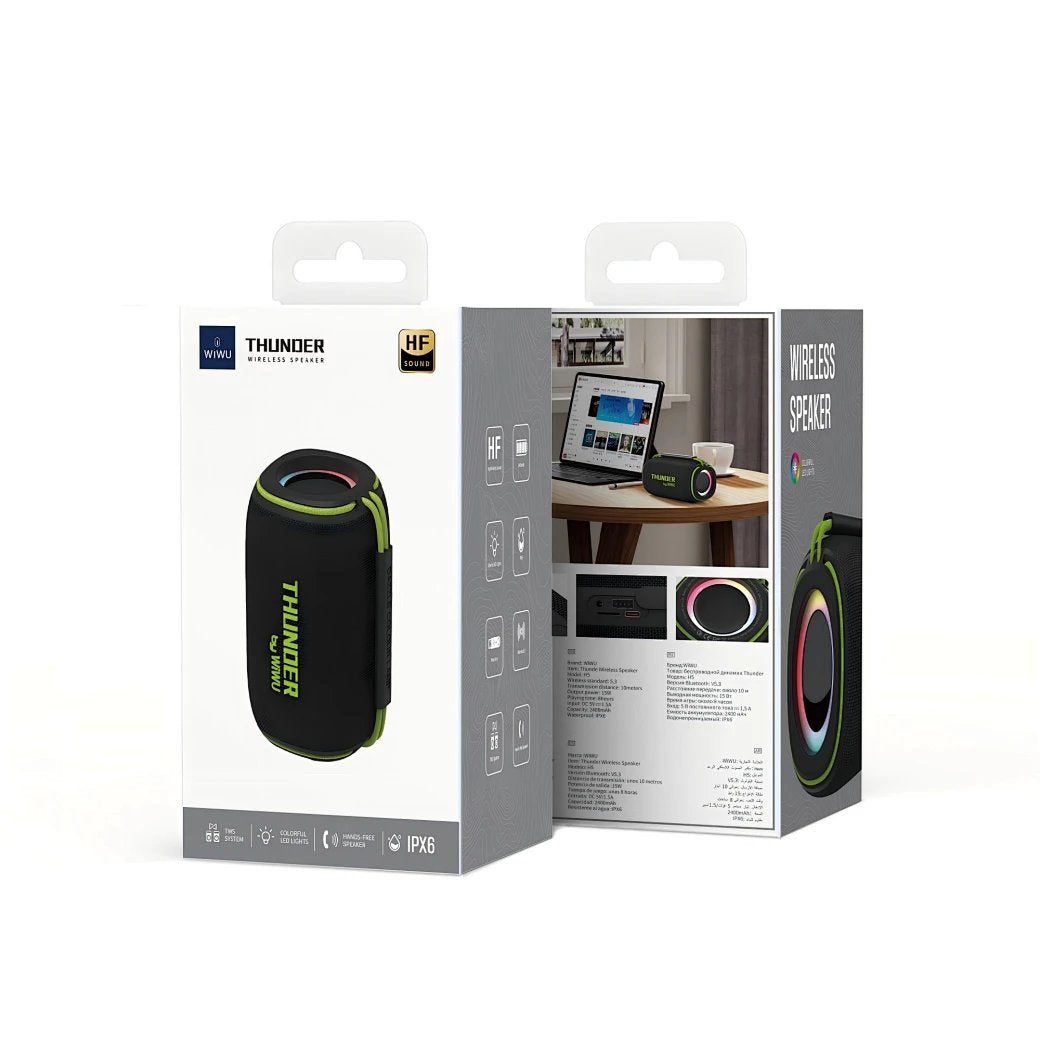 WIWU THUNDER WIRELESS SPEAKER h5 - image 3