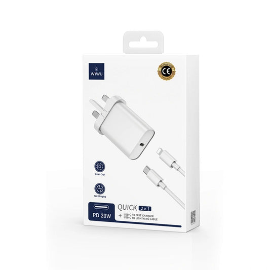 WIWU QUICK 2IN1 PD 20W CHARGER - image 3