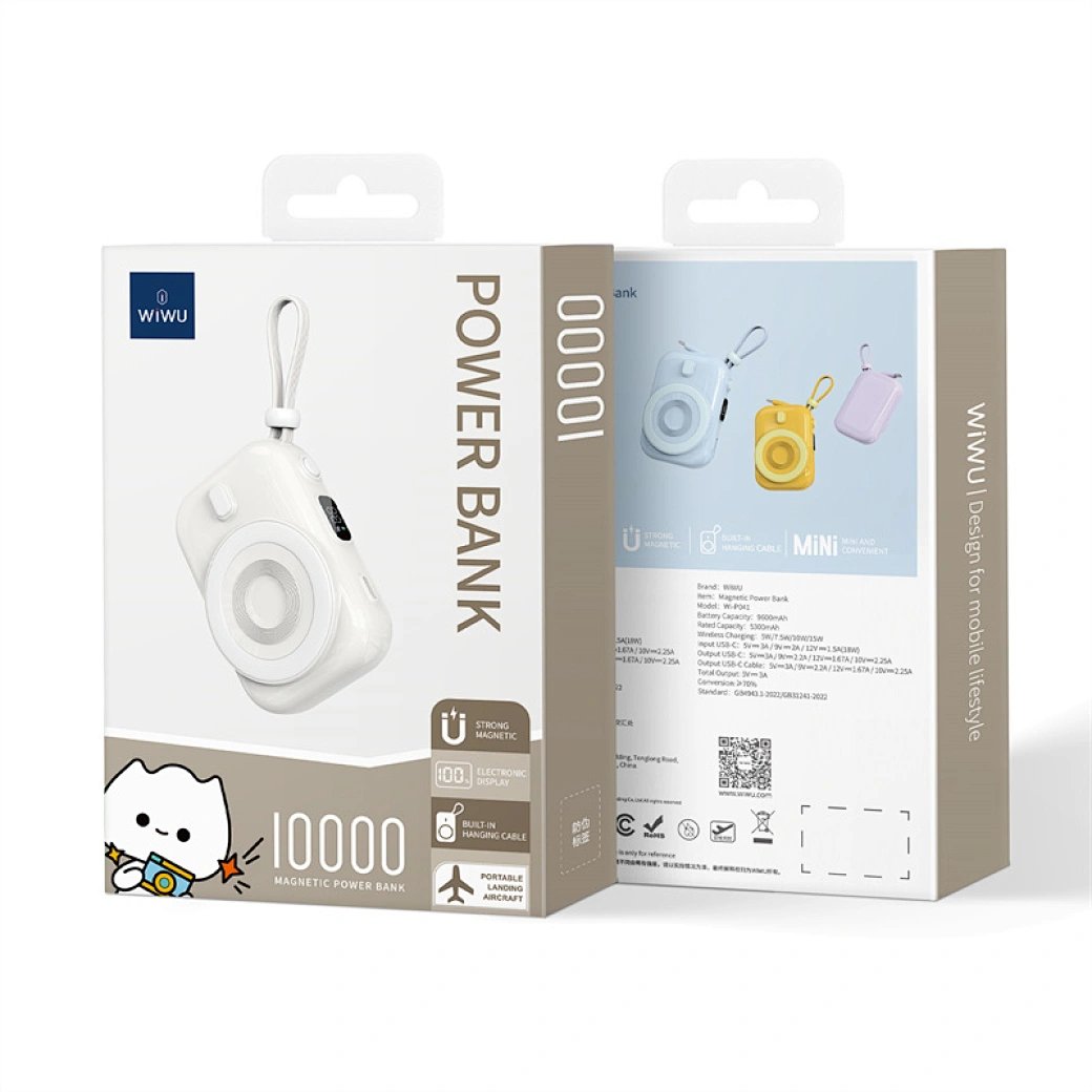 POWER BANK FOR KIDS 10000 MAGNETIC - WHITE - image 4