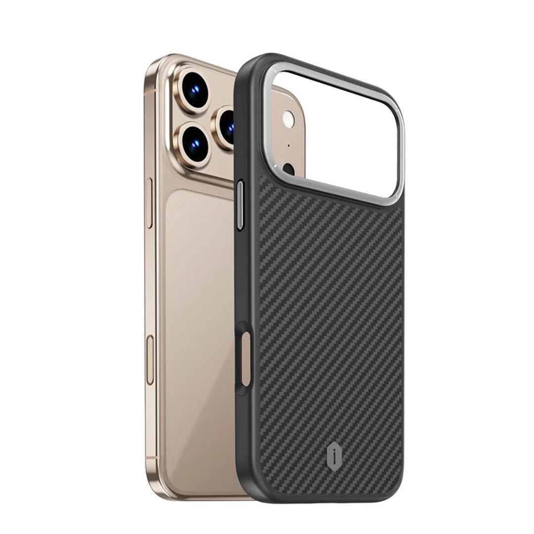 Aramid Fiber Magnetic Case Soft Touch for 17 Pro Max