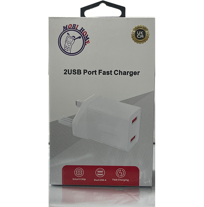MOBI HOME 2 USB PORT FAST CHARGER