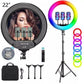RGB RING LIGHT EXTRA LARGE MJ56 + STAND - image 5