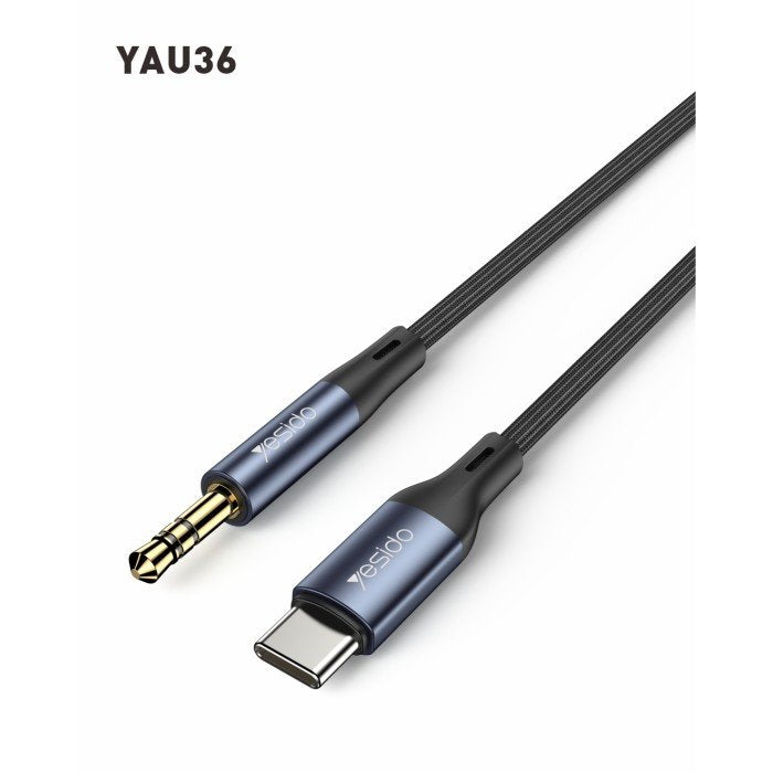 YESIDO AUX ADAPTER TYPE-C TO 3.5MM AUDIO CABLE 55 - image 5