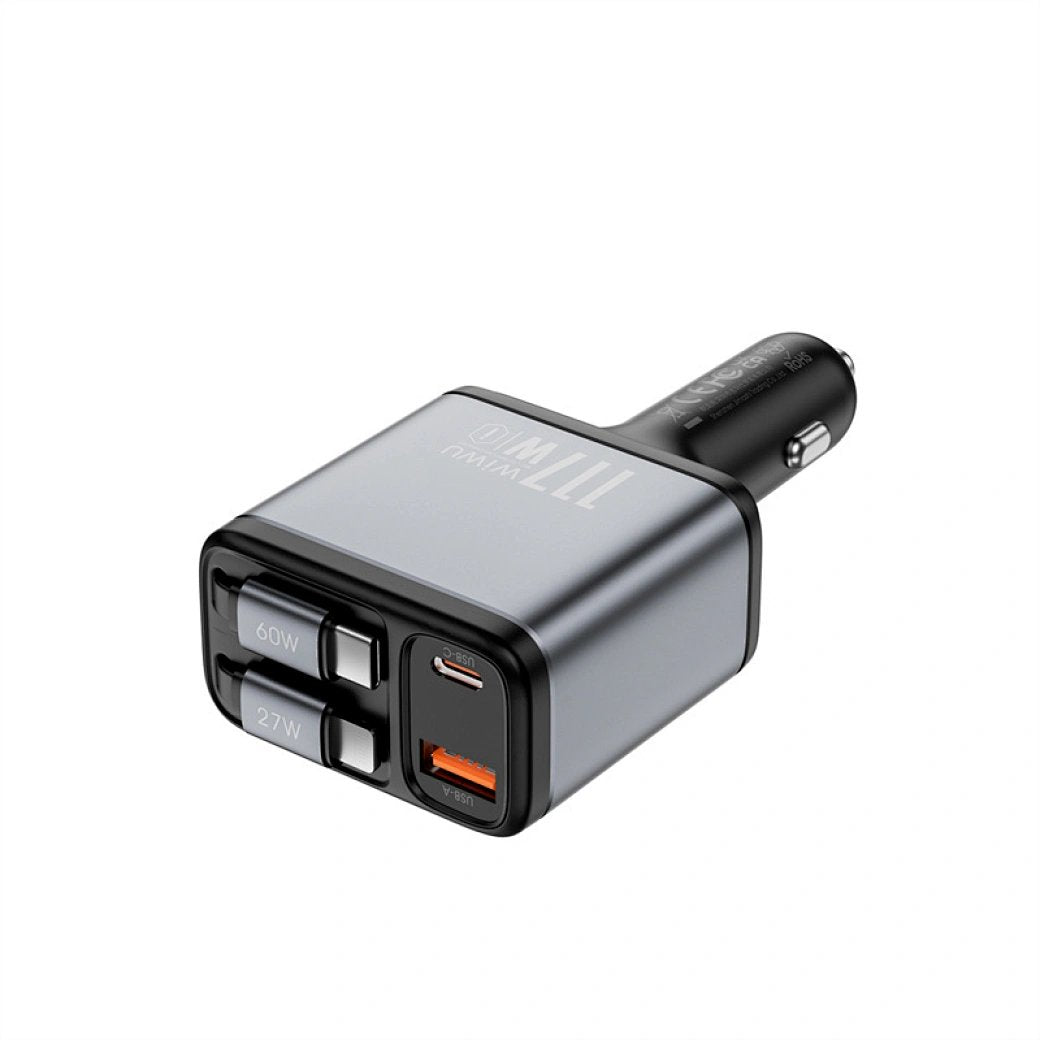 WiWU Exeed 117W QC+PD Fast Car Charger Wi-QC027 - image 6