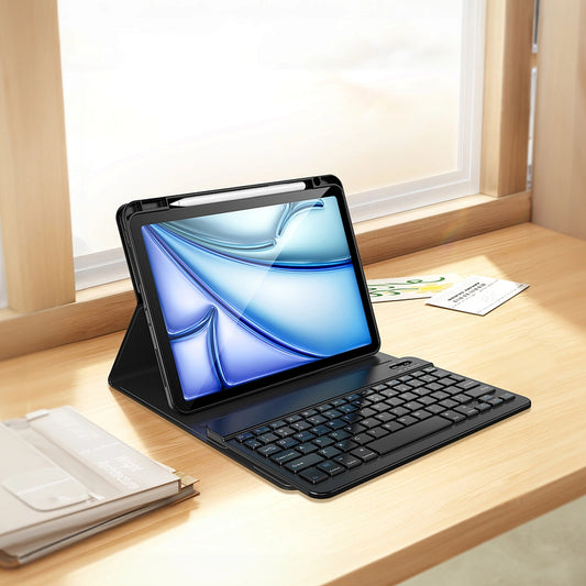 WiWU MK-006 3-in-1 iPAD KEYBOARD CASE WITH STYLUS