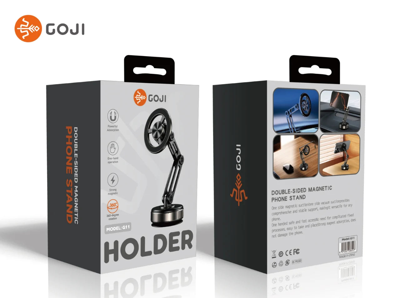 GOJI VACUUM MAGNETIC CAR MOUNT - G11