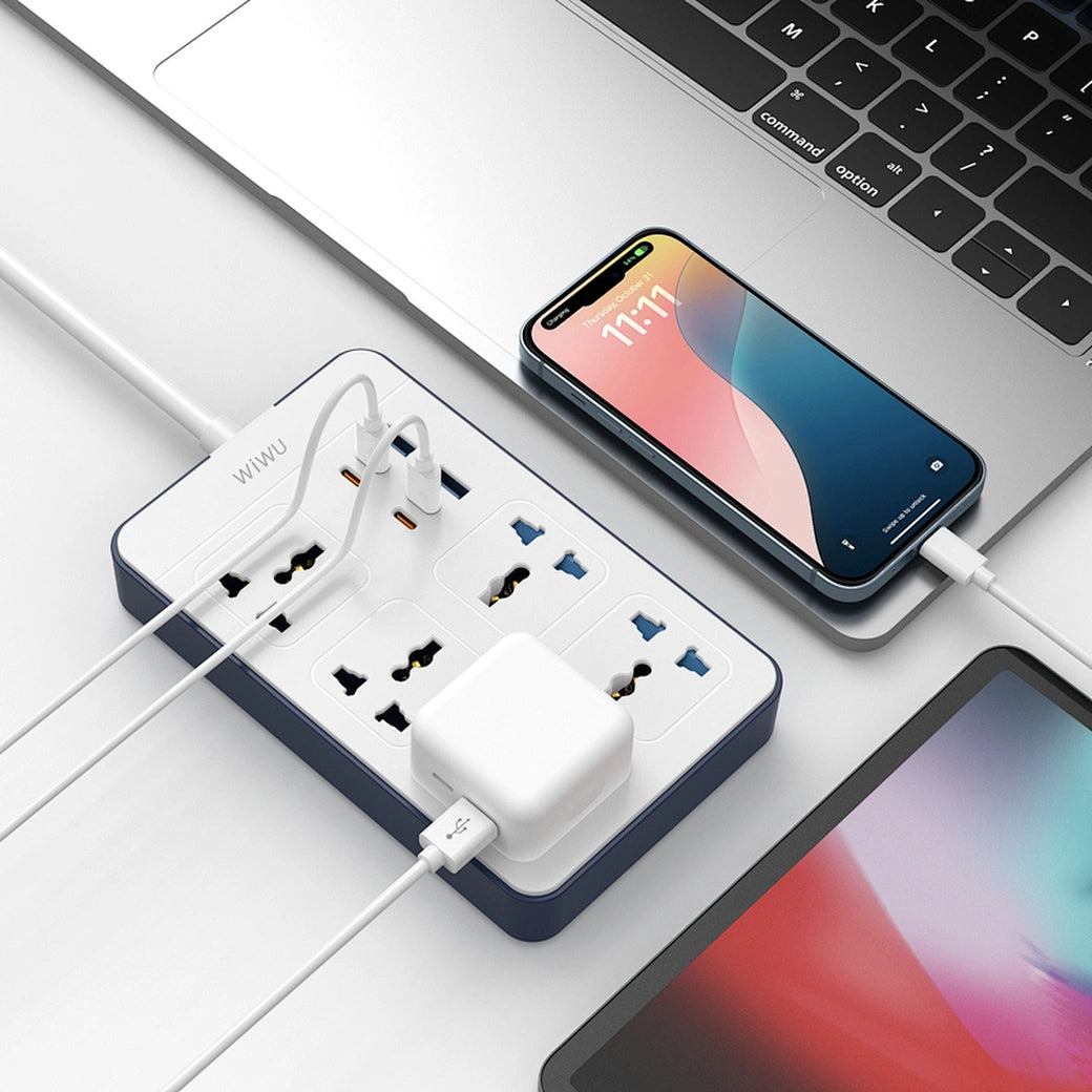 WiWU 20W 11 in 1 Power Strip