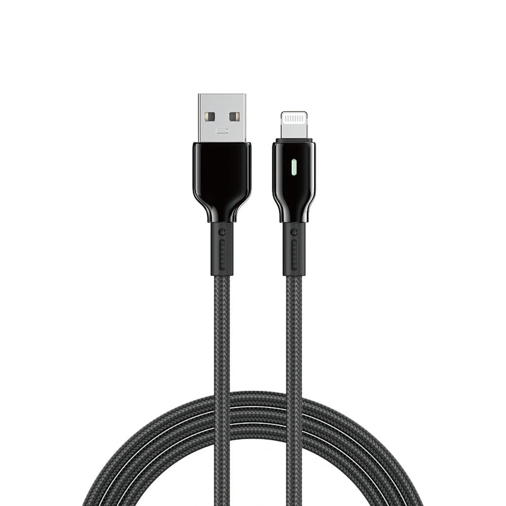 WiWU Wi-C074 Nylon Braided USB A to Lightning Cable