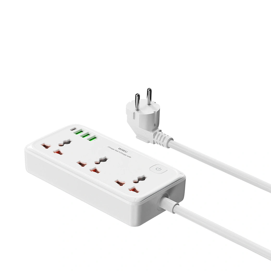30W Cube Multiple Function GaN Power strip