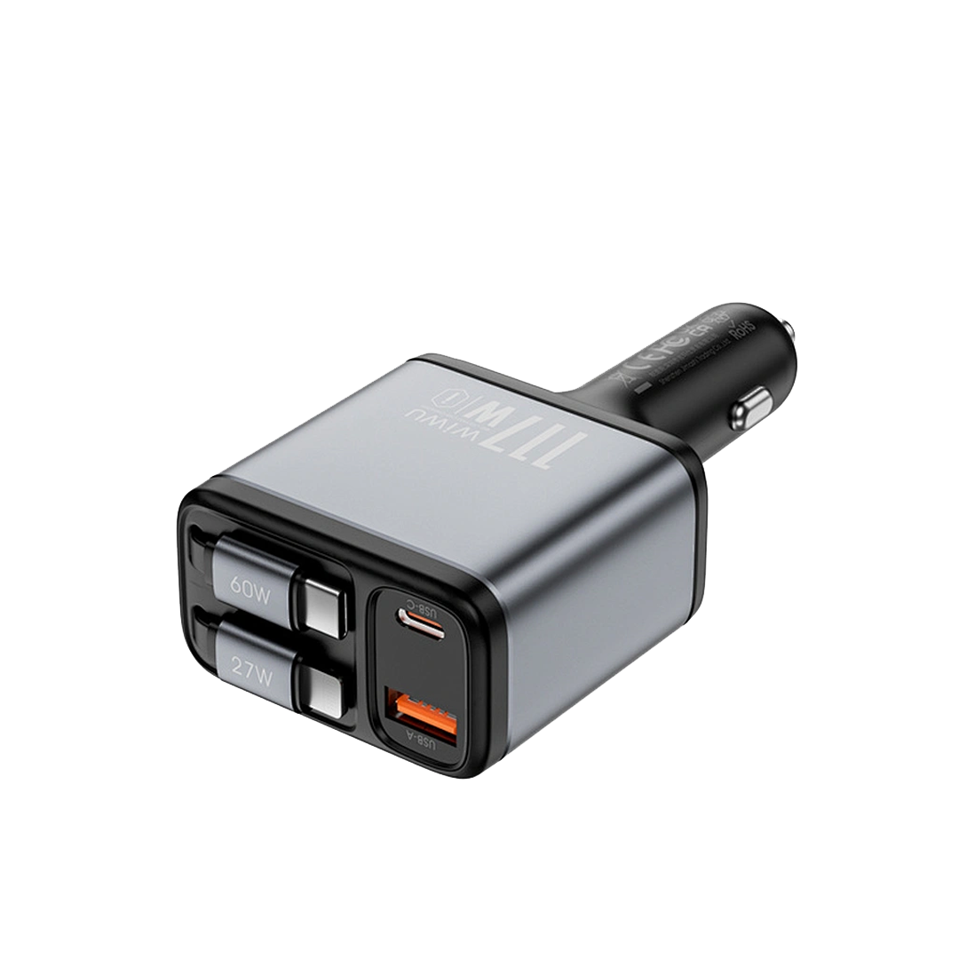 WiWU Exeed 117W QC+PD Fast Car Charger