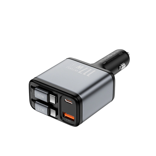 WiWU Exeed 117W QC+PD Fast Car Charger