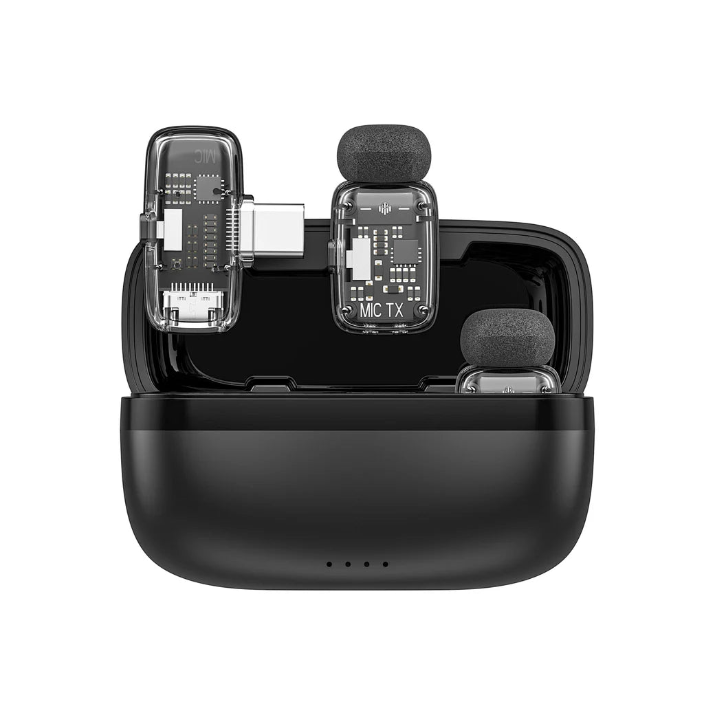 WiWU Dual Wireless Lavalier Microphone